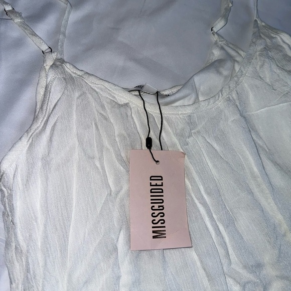 MISSGUIDED TIERED CAMI MIDI SMOCK DRESS - Picture 2 of 10